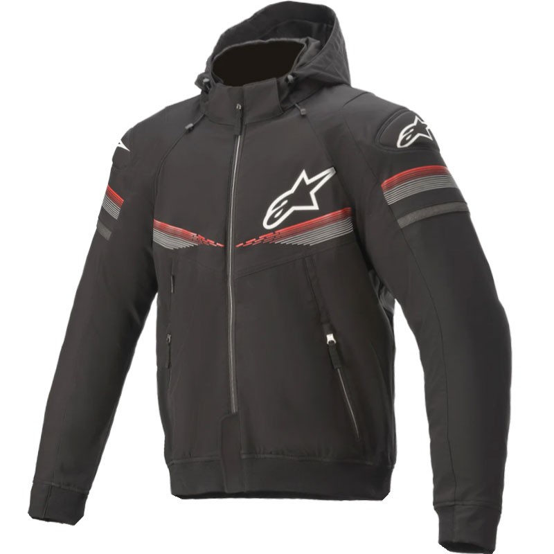 CHAQUETA ALPINESTARS SEKTOR V2 TECH BLACK/BRIGHT RED