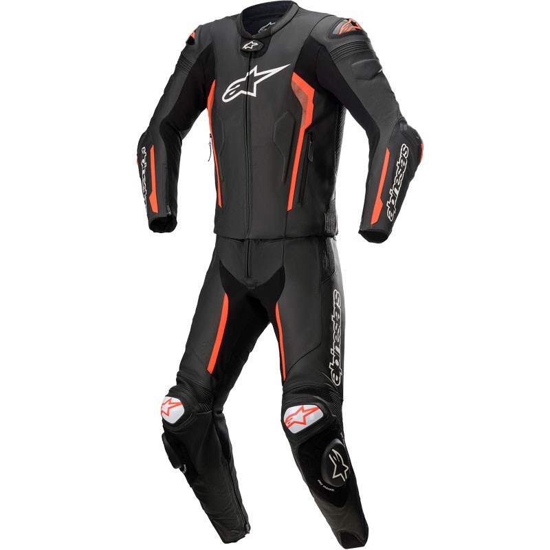 MONO ALPINESTARS MISSILE V2 DIVISIBLE BLACK/RED FLUO
