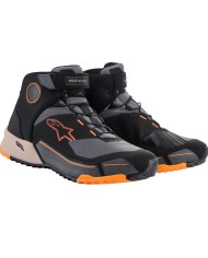 ZAPATILLAS ALPINESTARS CR-X DRYSTAR BLACK/BROWN/ORANGE