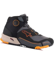 ZAPATILLAS ALPINESTARS CR-X DRYSTAR BLACK/BROWN/ORANGE