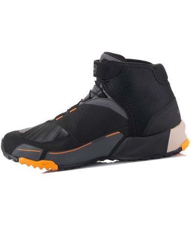 ZAPATILLAS ALPINESTARS CR-X DRYSTAR BLACK/BROWN/ORANGE