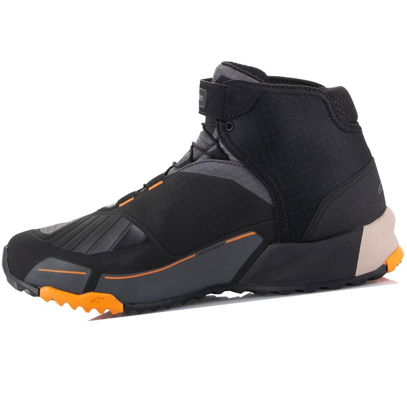 ZAPATILLAS ALPINESTARS CR-X DRYSTAR BLACK/BROWN/ORANGE