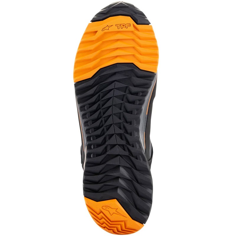 ZAPATILLAS ALPINESTARS CR-X DRYSTAR BLACK/BROWN/ORANGE