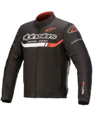 CHAQUETA ALPINESTARS T-SP S IGNITION WATERPROOF BLACK/WHITE/RED FLUO
