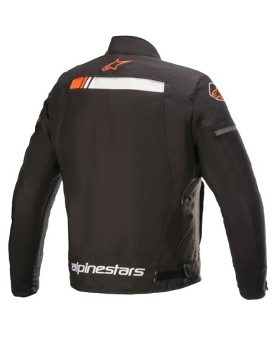 CHAQUETA ALPINESTARS T-SP S IGNITION WATERPROOF BLACK/WHITE/RED FLUO
