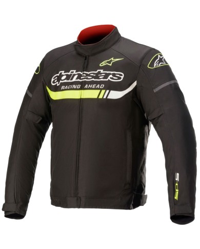 CHAQUETA ALPINESTARS T-SP S IGNITION WATERPROOF BLACK/YELLOW FLUO