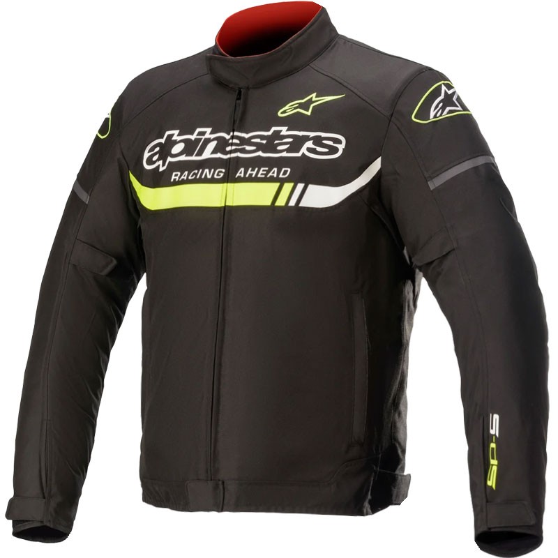 CHAQUETA ALPINESTARS T-SP S IGNITION WATERPROOF BLACK/YELLOW FLUO