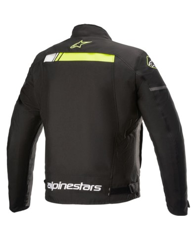 CHAQUETA ALPINESTARS T-SP S IGNITION WATERPROOF BLACK/YELLOW FLUO