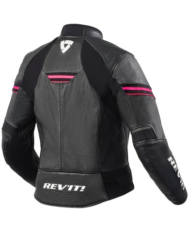 CHAQUETA REVIT MEDIAN LADY NEGRO/FUCSIA