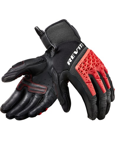 GUANTES REVIT SAND 4 NEGRO/ROJO