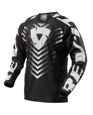 CAMISETA REVIT ROUGH BLACK/WHITE