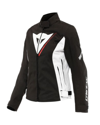 CHAQUETA DAINESE VELOCE D-DRY LADY NEGRO/BLANCO