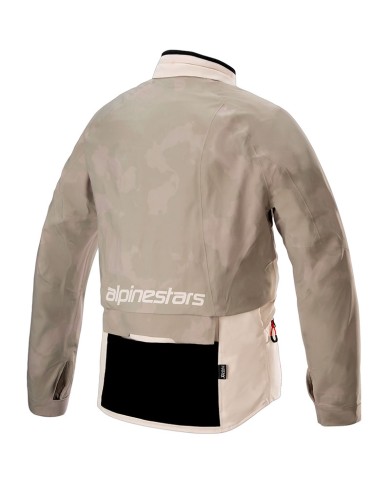 CHAQUETA ALPINESTARS AMT-10 LAB DRYSTARXF WHITE/SAND/CAMO