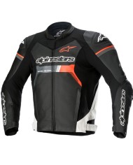 CHAQUETA ALPINESTARS GP FORCE BLACK/WHITE/RED FLUO