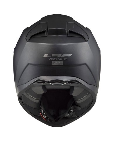CASCO LS2 VECTOR II NEGRO MATE