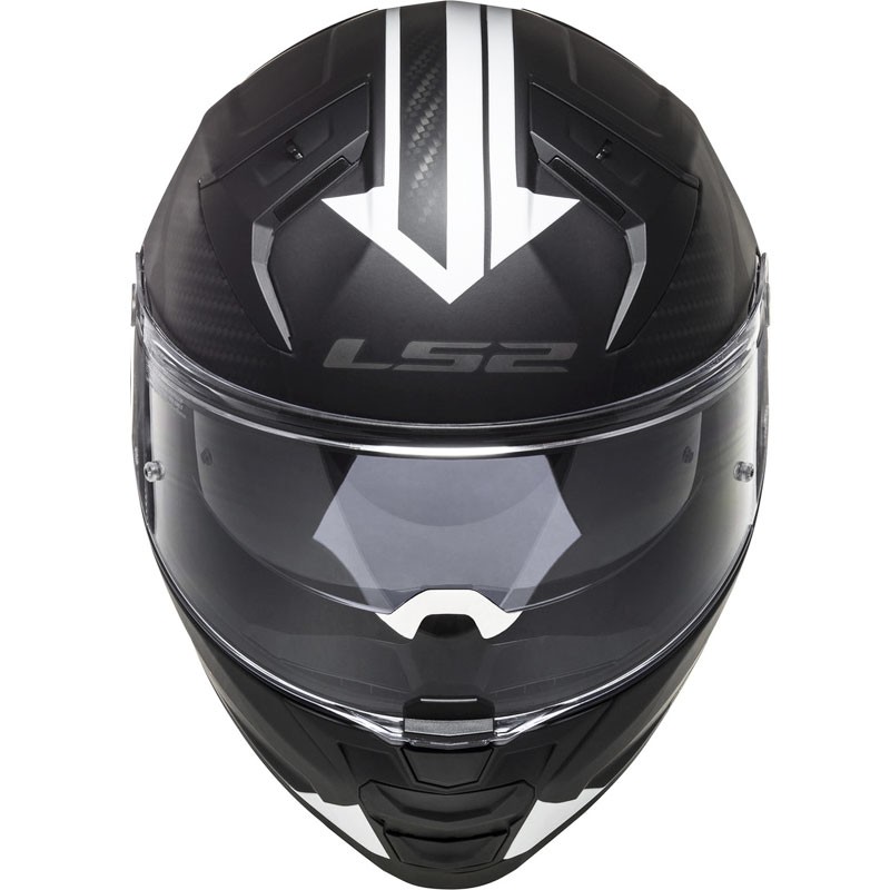 CASCO LS2 VECTOR II SPLITTER NEGRO/BLANCO