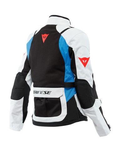 CHAQUETA DAINESE DESERT TEX LADY GLACIER-GRAY/BLACK 