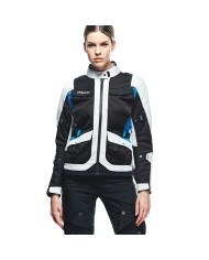 CHAQUETA DAINESE DESERT TEX LADY GLACIER-GRAY/BLACK 