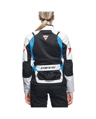 CHAQUETA DAINESE DESERT TEX LADY GLACIER-GRAY/BLACK 