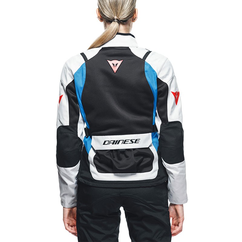 CHAQUETA DAINESE DESERT TEX LADY GLACIER-GRAY/BLACK 