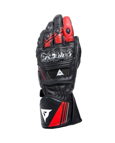 GUANTES DAINESE DRUID 4 BLACK/LAVA-RED/WHITE