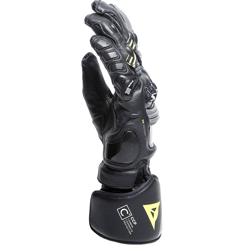 GUANTES DAINESE DRUID 4 BLACK/CHARCOAL-GRAY/FLUO-YELLOW