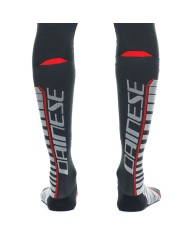 CALCETINES DAINESE THERMO LONG SOCKS BLACK/RED