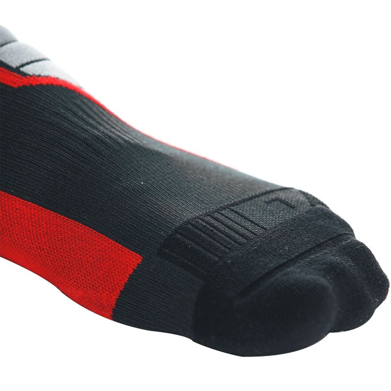 CALCETINES DAINESE THERMO LONG SOCKS BLACK/RED