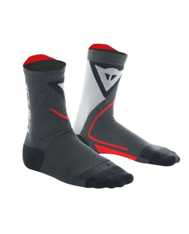 CALCETINES DAINESE THERMO MID SOCKS BLACK/RED
