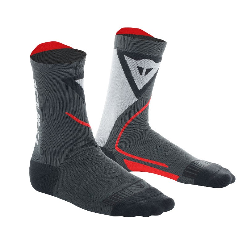 CALCETINES DAINESE THERMO MID SOCKS BLACK/RED