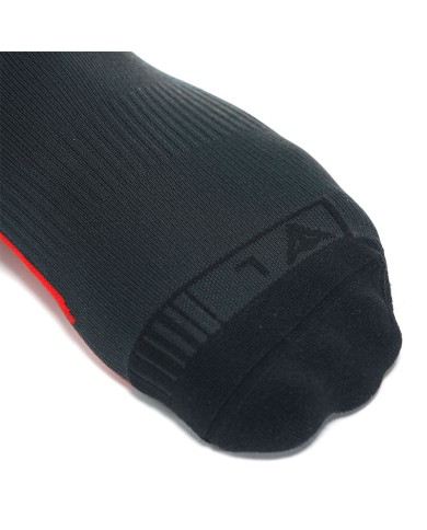 CALCETINES DAINESE THERMO MID SOCKS BLACK/RED