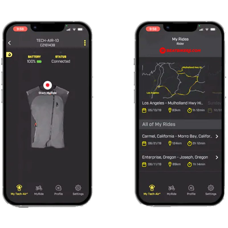 CHALECO ALPINESTARS TECH-AIR 3 AIRBAG SYSTEM BLACK