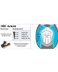 CARRILLERAS CASCO SHOEI NXR 