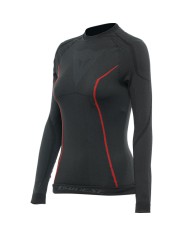CAMISETA TERMICA DAINESE THERMO LS LADY BLACK/RED