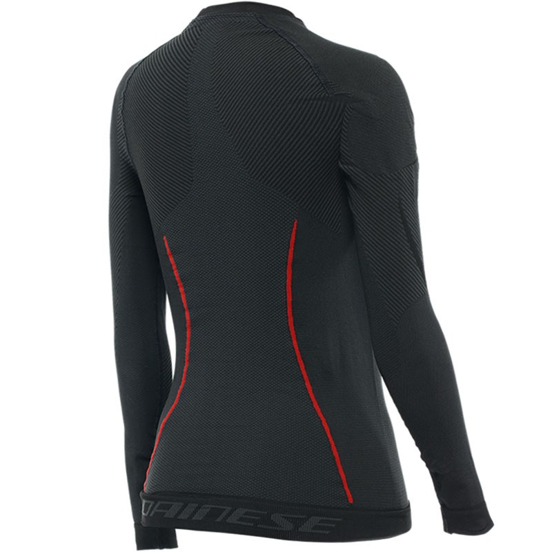 CAMISETA TERMICA DAINESE THERMO LS LADY BLACK/RED