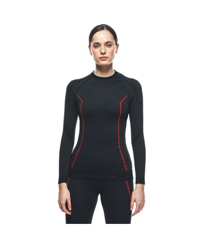 CAMISETA TERMICA DAINESE THERMO LS LADY BLACK/RED
