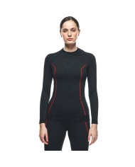 CAMISETA TERMICA DAINESE THERMO LS LADY BLACK/RED