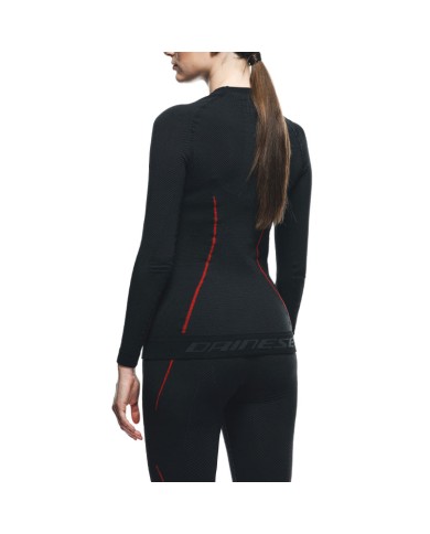 CAMISETA TERMICA DAINESE THERMO LS LADY BLACK/RED