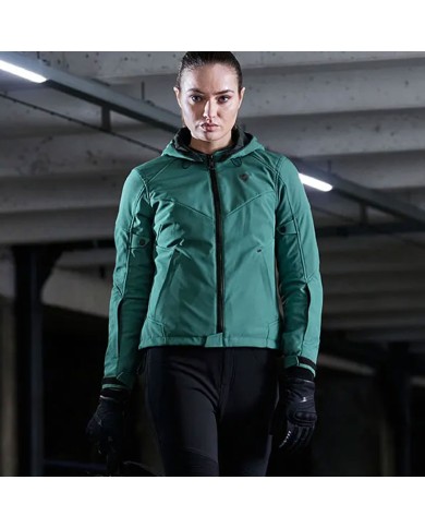 CHAQUETA REVIT AFTERBURN H2O LADY VERDE OSCURO