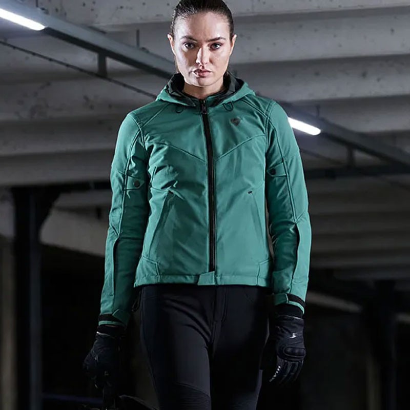 CHAQUETA REVIT AFTERBURN H2O LADY VERDE OSCURO