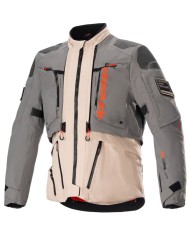 CHAQUETA ALPINESTARS AMT-10R DRYSTARXF FUR GREY/PALE BROWN/SPICY ORANGE