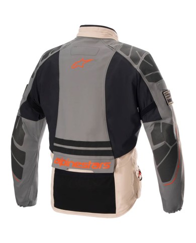 CHAQUETA ALPINESTARS AMT-10R DRYSTARXF FUR GREY/PALE BROWN/SPICY ORANGE