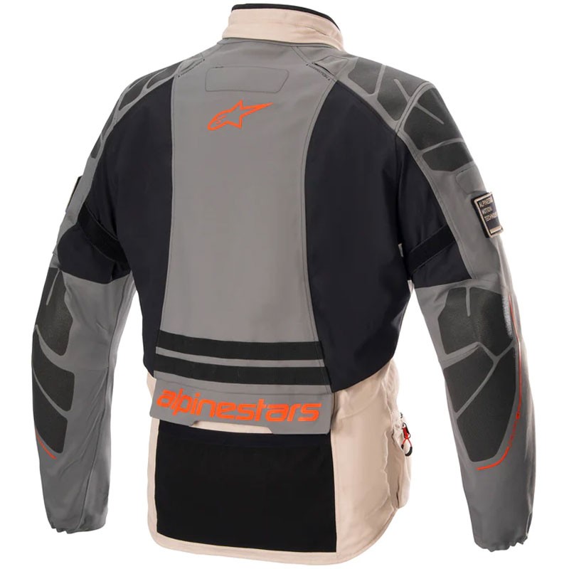 CHAQUETA ALPINESTARS AMT-10R DRYSTARXF FUR GREY/PALE BROWN/SPICY ORANGE