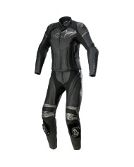 MONO ALPINESTARS STELLA GP PLUS 2 PC BLACK/METALLIC GRAY