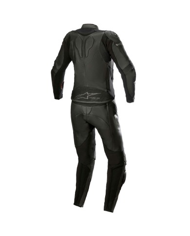 MONO ALPINESTARS STELLA GP PLUS 2 PC BLACK/METALLIC GRAY