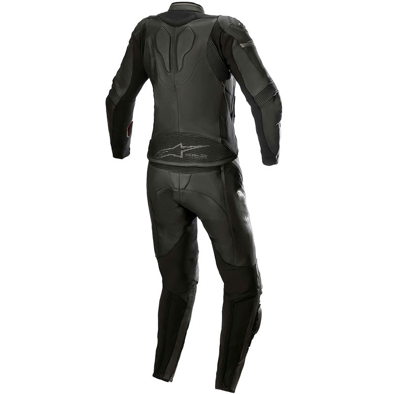 MONO ALPINESTARS STELLA GP PLUS 2 PC BLACK/METALLIC GRAY