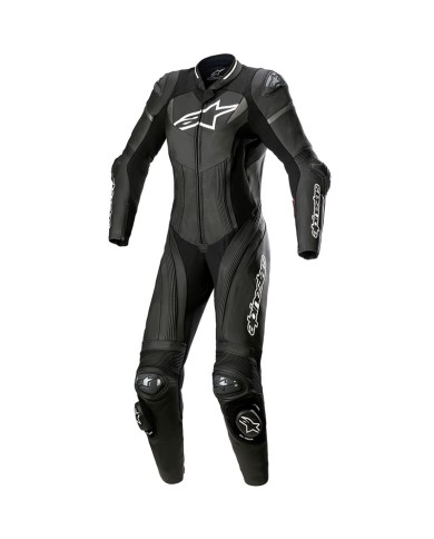 MONO ALPINESTARS STELLA GP PLUS 1PC BLACK/WHITE/METALLIC GRAY