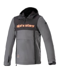 CHAQUETA ALPINESTARS SHERPA BLACK/TAR GRAY/RED FLUO