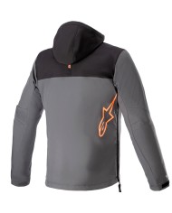 CHAQUETA ALPINESTARS SHERPA BLACK/TAR GRAY/RED FLUO