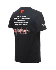 CAMISETA DAINESE RACING NEGRA